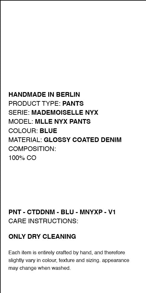 MADEMOISELLE NYX PANTS