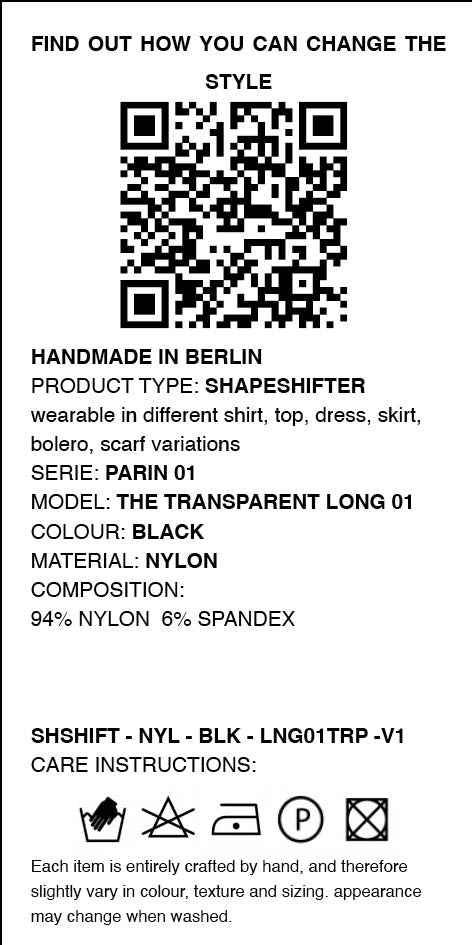 THE TRANSPARENT LONG 01