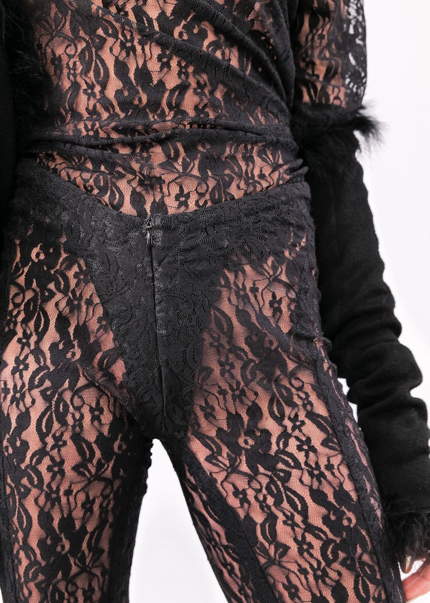 BLACK WIDOW LACE PANTS